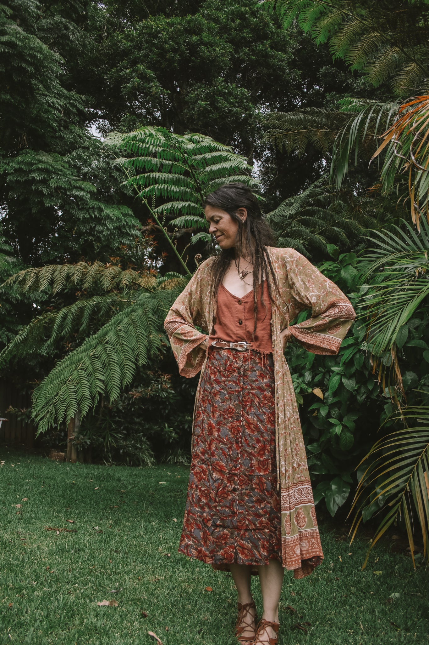 Wholesale Lot - Sarita Silk Skirts - 10qty silkskirts_3 Renew Bohemian Pty Ltd